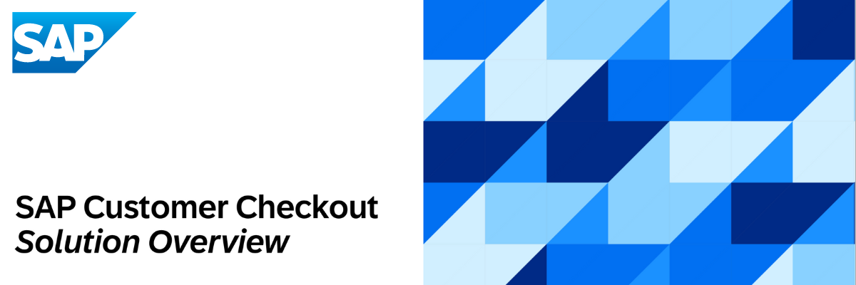 SAP Customer Checkout Solution Overview